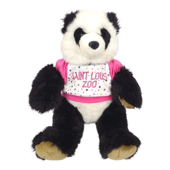 Build A Bear Workshop Panda Bear Plush 16" Stuffed Animal Toy St Louis Zoo BAB - Picture 1 of 11